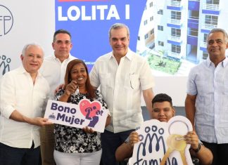 Presidente Abinader entrega 168 viviendas en Manoguayabo