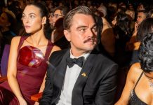 Leonardo DiCaprio y su novia, Vittoria Ceretti